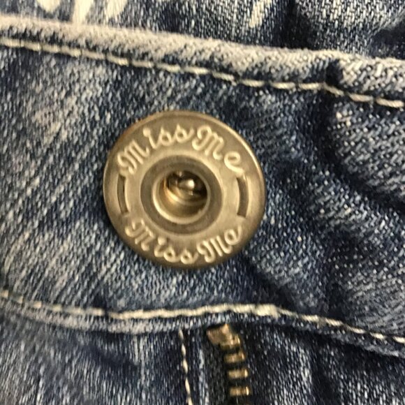 Miss Me Y2K Low Rise Boot Cut Jeans Size 30 - Picture 5 of 13
